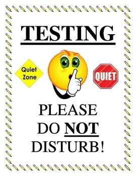 Testing Do Not Disturb Printable